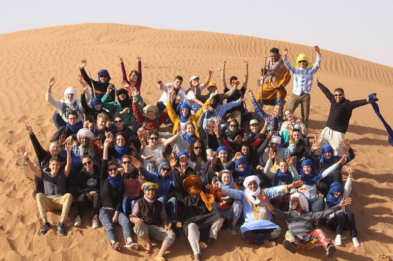 Voyage Scolaire dans le desert du Maroc