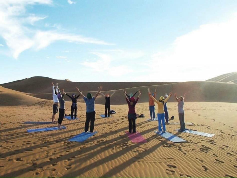 sejour yoga dans le desert du Maroc